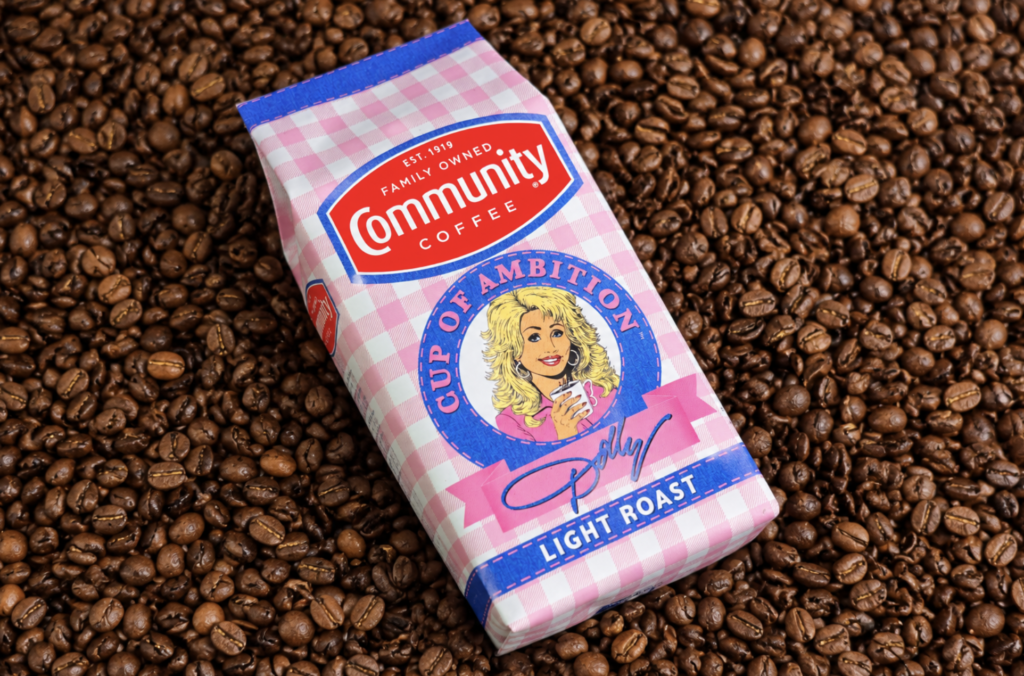 Dolly Parton’s “Cup of Ambition” Coffee to Arrive at Community Coffee September 29th
