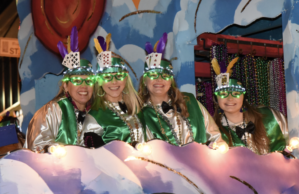 Krewe of Artemis Mardi Gras Parade Baton Rouge