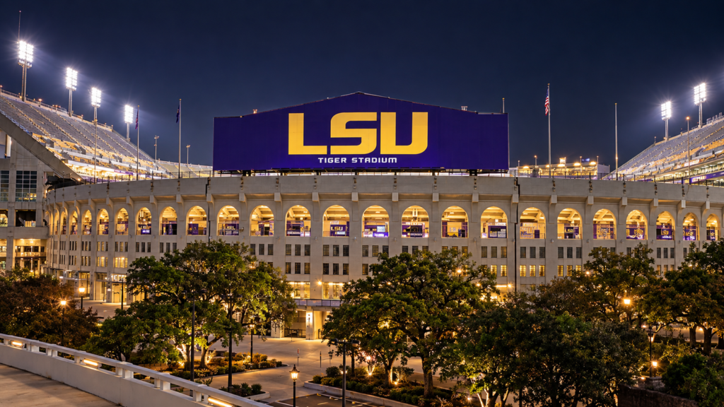 LSU Hosts Mississippi State for Homecoming at Tiger Stadium
